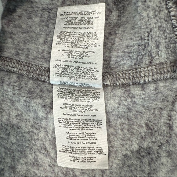 Columbia Women’s Sweater Weather Fleece Heathered Gray Jacket XXL - Picture 12 of 14